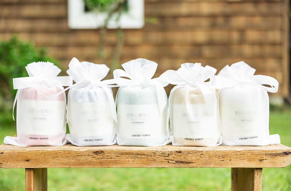 素肌が微笑む／フェイスタオル