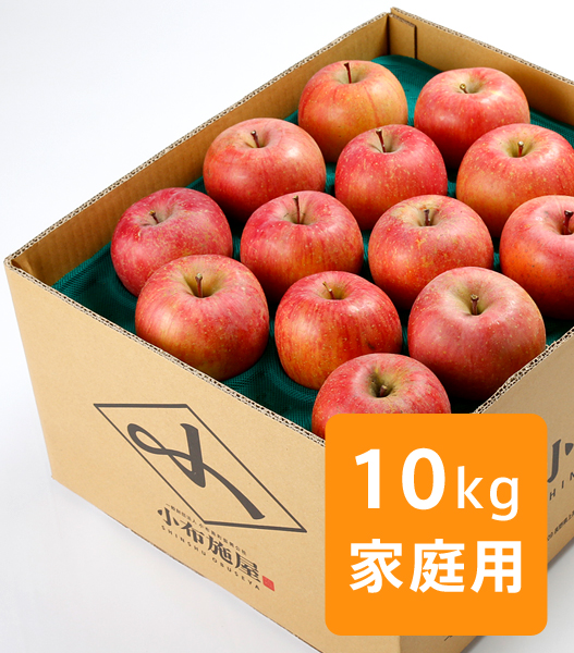 りんご サンふじ 風のいたずら家庭用 約10kg(送料無料)