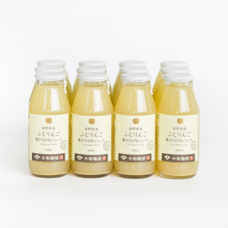 小布施屋　りんごジュース　180ml　ふじ　新ラベル