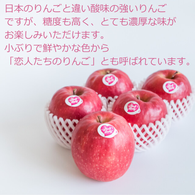 りんご ピンクレディー 約2.8kg(送料無料) 3kg箱