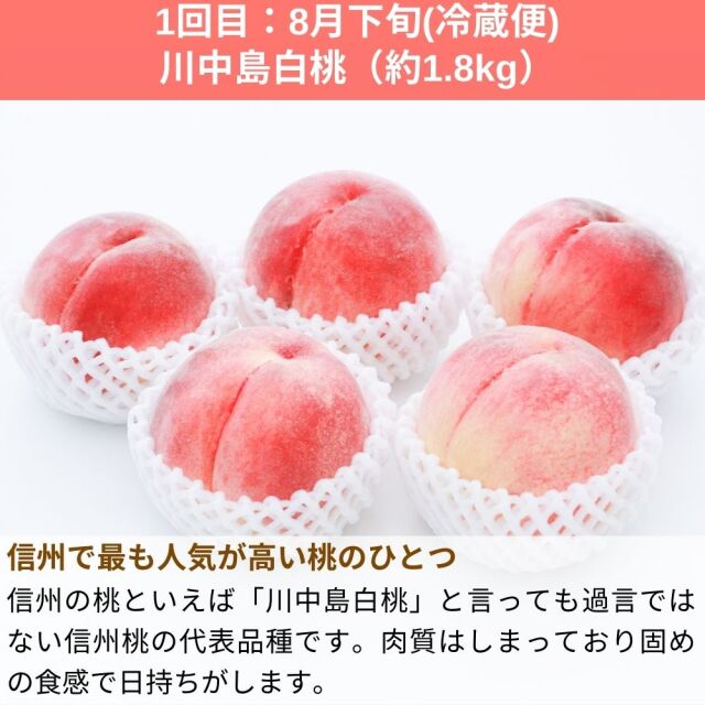 旬の3種のフルーツ定期便コース(3回)(送料無料)【申込期限:8月22日まで】