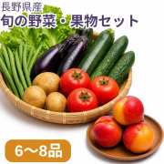 直売所から直送　旬の野菜・果物セット（送料無料）【申込期限：8月28日まで】