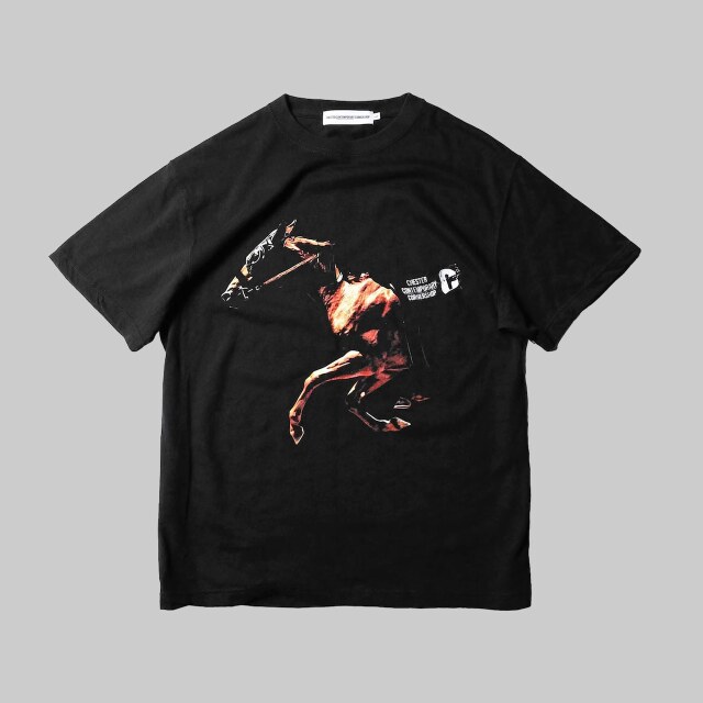 HORSE RACING BLACK TEE