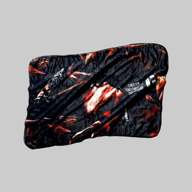 HORSE RACING FLEECE BLANKET