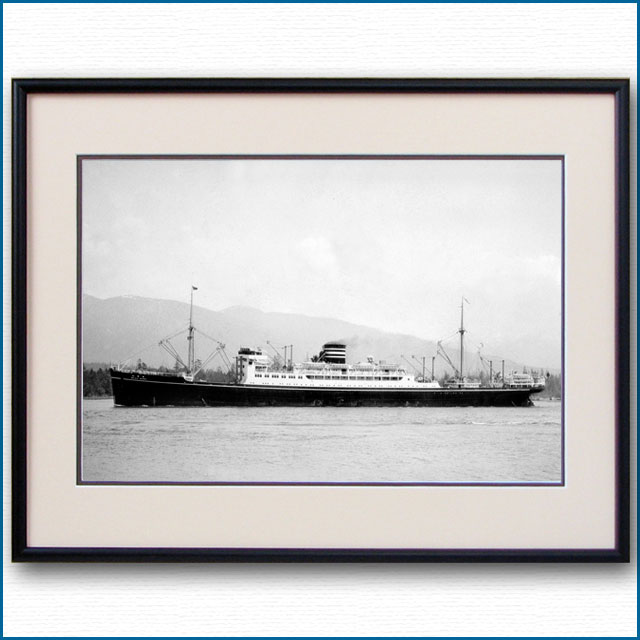 1930年代 日本郵船・平安丸の写真 3320LL黒