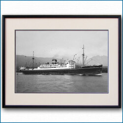 1930年代 日本郵船・氷川丸の写真アートプリント【Maritime Gallery