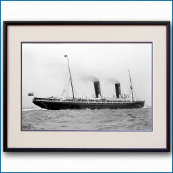 1894年 客船ルカニアの写真 2732LL黒