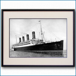 1914年 客船アキタニアの写真アートプリント【Maritime Gallery