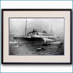 1930年 客船オイローパの写真 3239LL黒