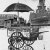ズーム1 1920年代 ニューヨーク港・ホットドッグスタンドの写真 3307LL