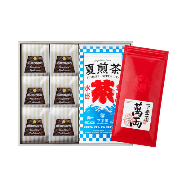 萬両・夏煎茶・KURONKO6個セット