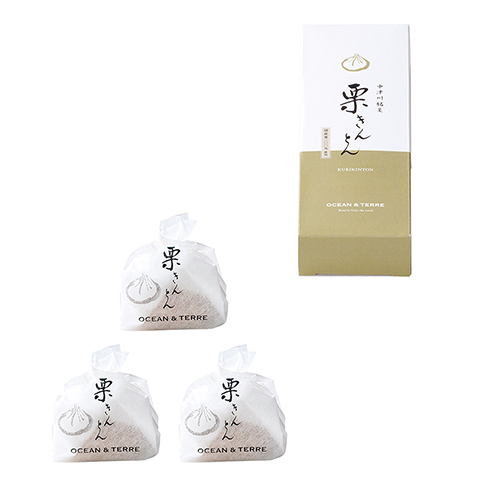 中津川銘菓 栗きんとん3個 (A1001)