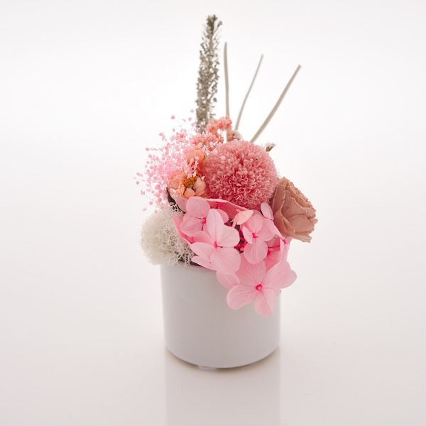 アトリエみちくさ プリザーブドフラワーお供花ピンク系(S) ●75094289