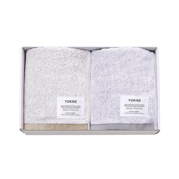 YUKINE / フェイスタオル2枚セット(ki×hai)