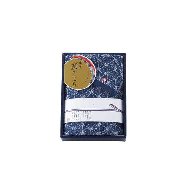10%OFF｜藍ごころ フェイスタオル ●79230167