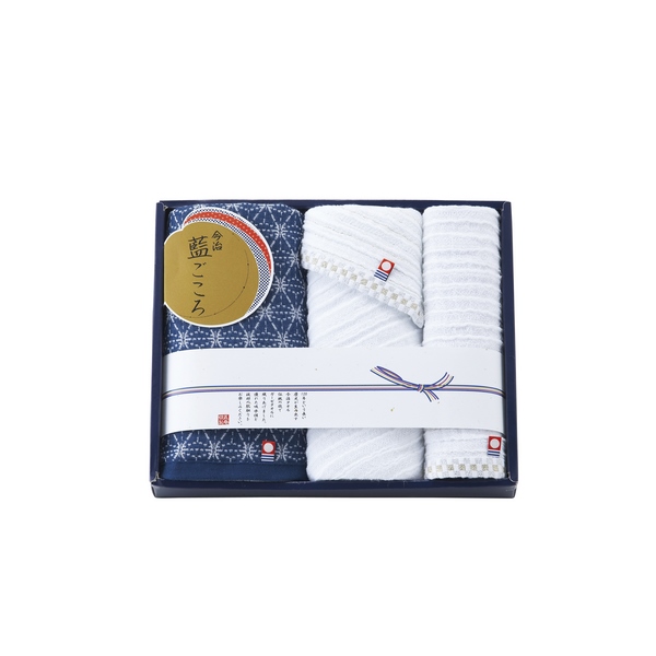 20%OFF｜藍ごころ タオルセット ●79230170
