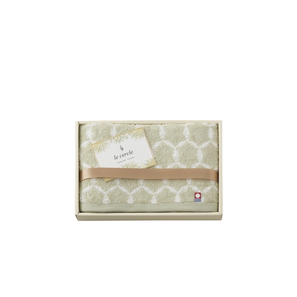 10%OFF｜ル・セルクル 今治産フェイスタオル（グリーン） ●79230196