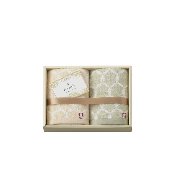 20%OFF｜ル・セルクル 今治産フェイスタオル2P ●79230198