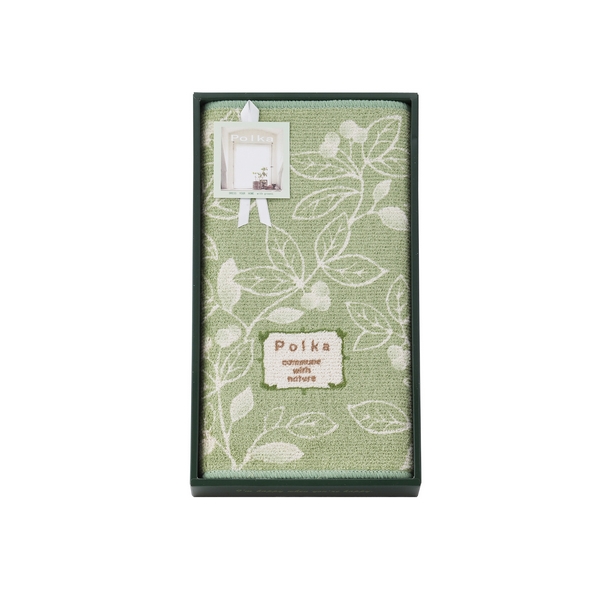 20%OFF|ポルカ 綿混バスマット（グリーン） ●79240406