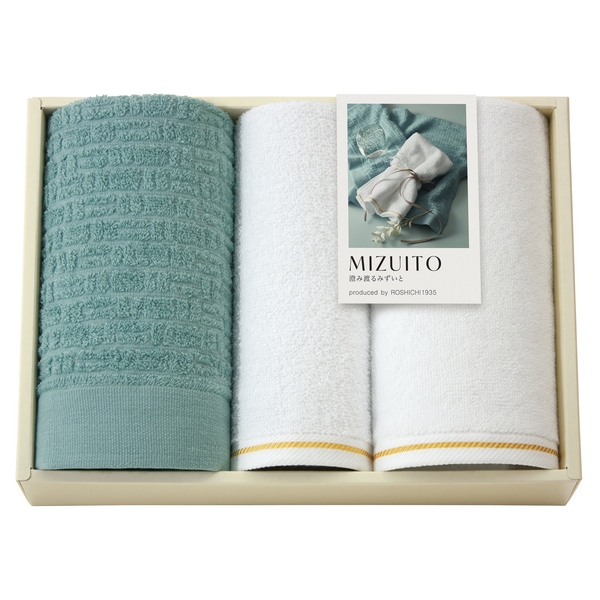 MIZUITO 澄み渡るみずいと 日本製 大阪泉州 タオルセット