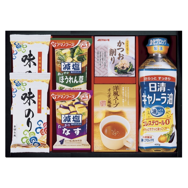 日清キャノーラ油&アマノフーズ バラエティセット