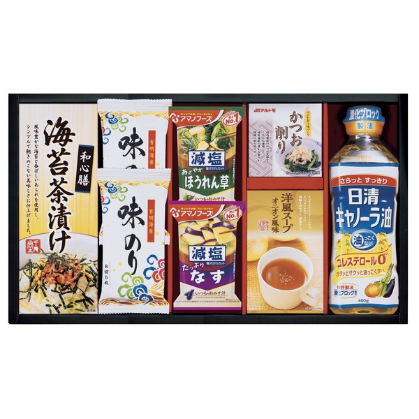 日清キャノーラ油&アマノフーズ バラエティセット