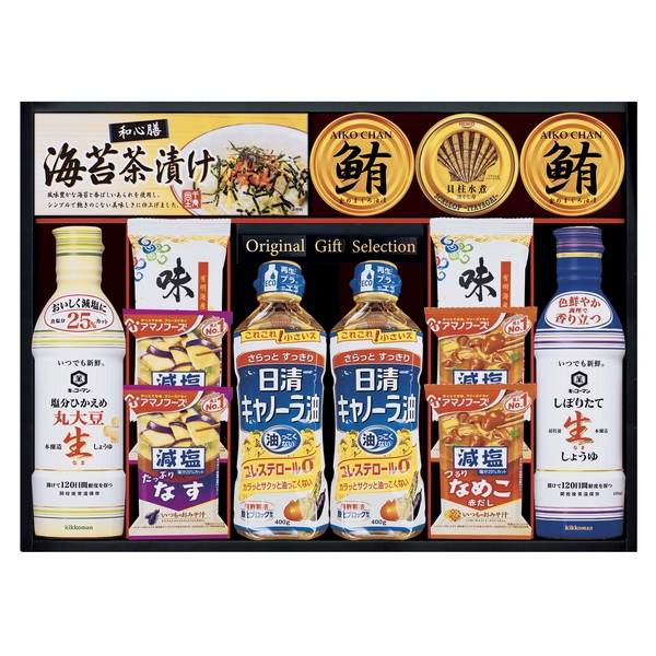 キッコーマン&アマノフーズ&日清オイリオ バラエティセット
