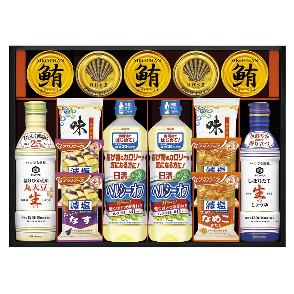 20%OFF|キッコーマン&アマノフーズ&日清オイリオ バラエティセット