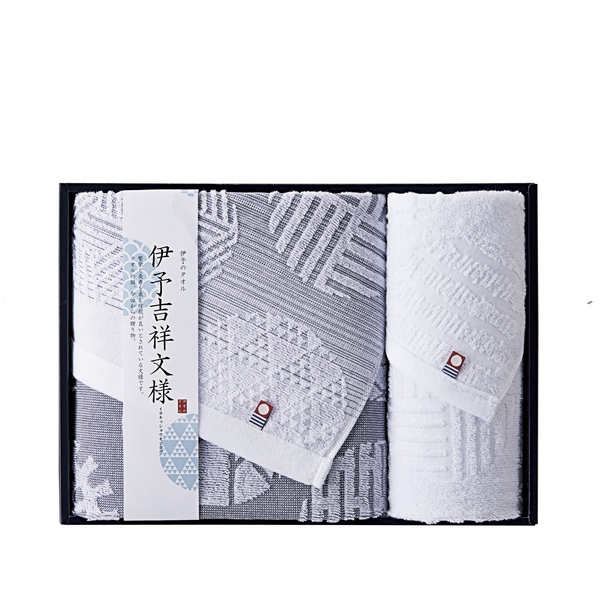 20%OFF|伊予吉祥文様 / タオルセット