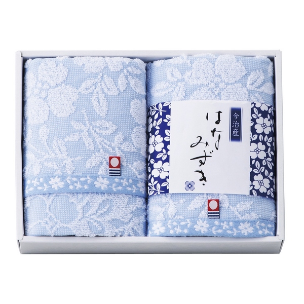 20%OFF|触れる和 / はなみずき フェイスタオル2P
