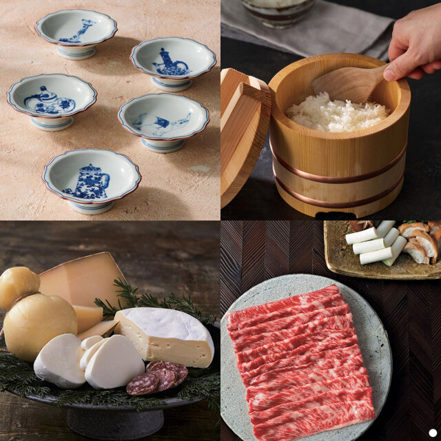 カードタイプ カタログギフト e-order choice メイドインジャパンwith日本のおいしい食べ物 ｜C MJ14+蓬 商品説明