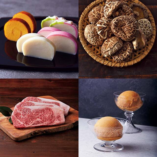 カードタイプ カタログギフト e-order choice 日本のおいしい食べ物 商品説明