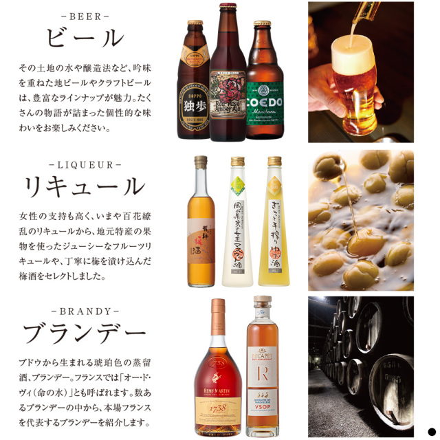 銘酒カタログギフト 商品説明