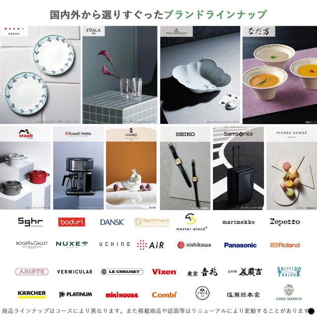 カタログギフト ベストコレクション 商品説明
