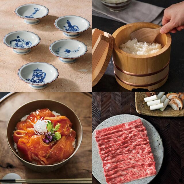 カタログギフト メイドインジャパンwith日本のおいしい食べ物 MJ14蓬 商品説明