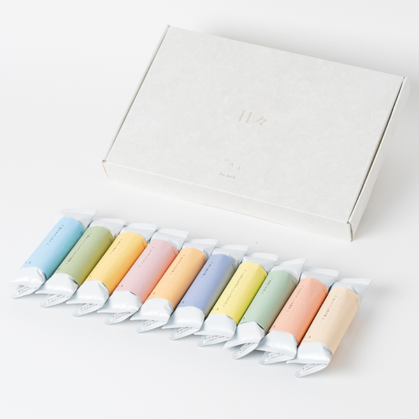 HAA for bath 日々 (10個入り) ギフトボックス / 入浴剤