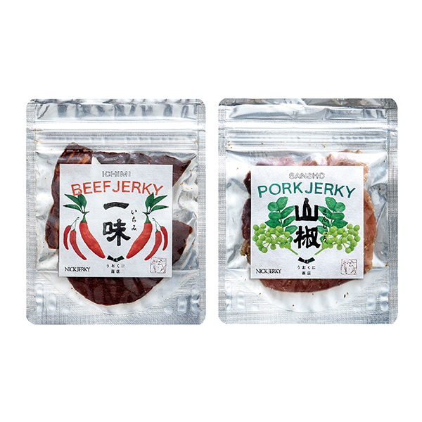 NICK JERKY / THE　JERKY8　無添加 熟成 ジャーキー8種セット イメージ画像