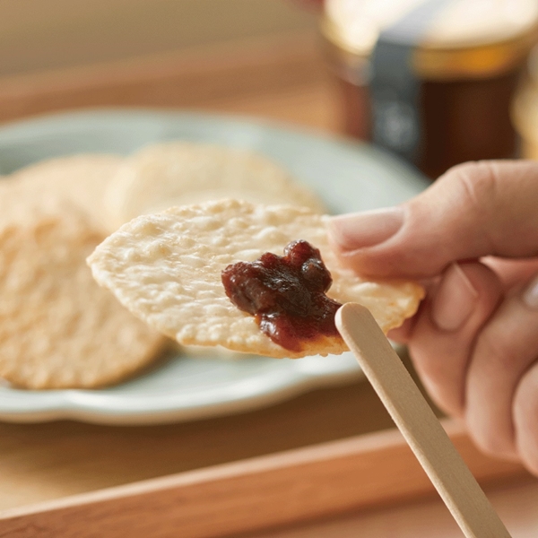 玄米のディップせんべい&さしすせそ玄米せんべい イメージ画像