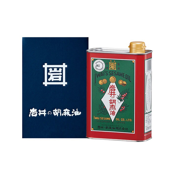 岩井の胡麻油 / 金岩井純正胡麻油青缶800ｇギフト