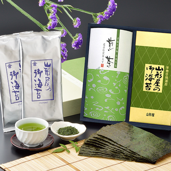 山形屋 焼海苔・煎茶 詰合せ イメージ画像