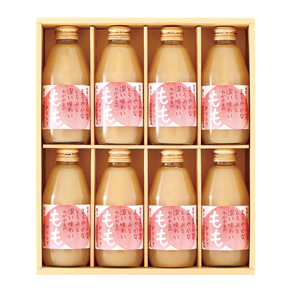 小南農園 / 和歌山県産桃ドリンク8本セット イメージ画像
