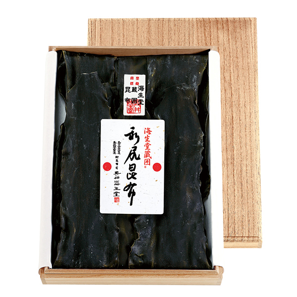 奥井海生堂 / 海生堂蔵囲利尻昆布（木箱入）