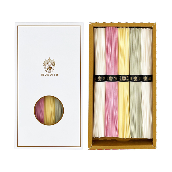 手延素麺揖保乃糸 / 特級品彩り・華-HANA-50g×5束