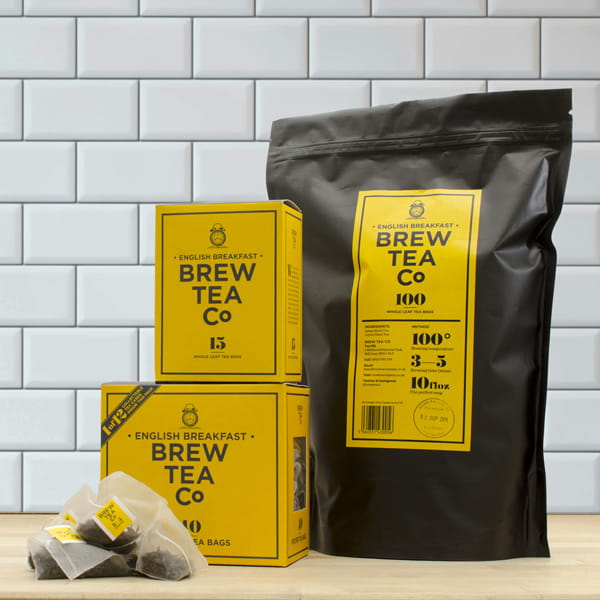 Brew Tea Co. / イングリッシュブレックファースト40 TEA BAGS イメージ画像