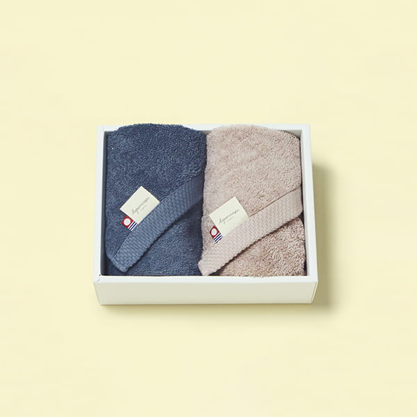 Esperanza / 今治タオル フェイスタオルセット（ピンク×ブルー）