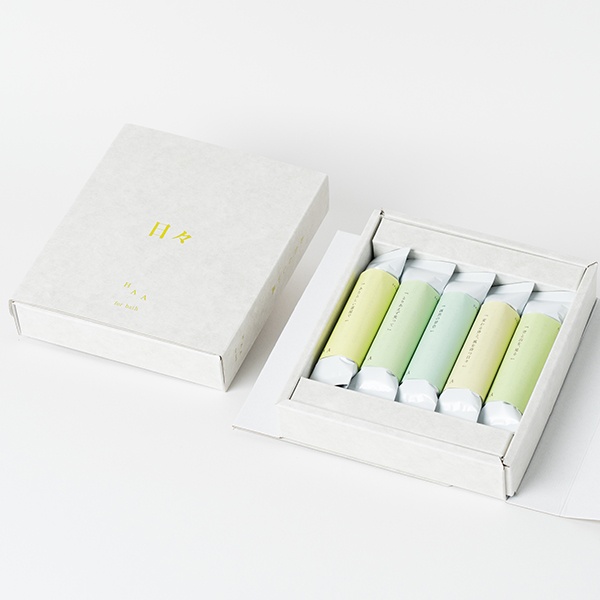 HAA for bath 日々 （5個入り） 「あたらしい風」 / 入浴剤