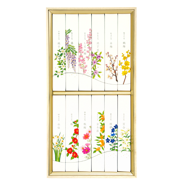 カメヤマ / 進物 和遊 花づくしキャンドルセット 商品イメージ