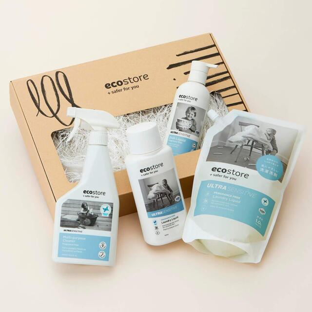 eco store / ランドリーリキッド＆リフィル（無香料）×ディッシュウォッシュ（無香料）×マルチクリーナ―(無香料) イメージ画像
