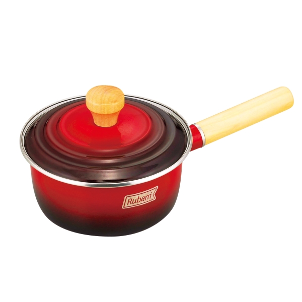 ルバーニ ホーロー片手鍋16cm