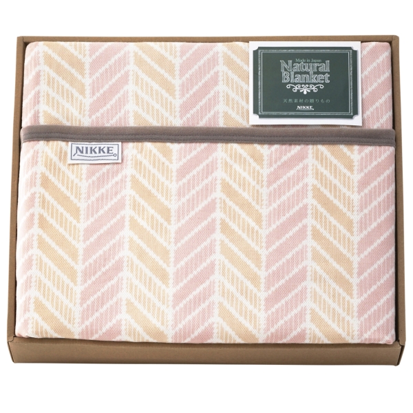 ニッケ シール織 綿毛布（毛羽部分）